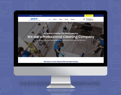 MNT Cleaning Website